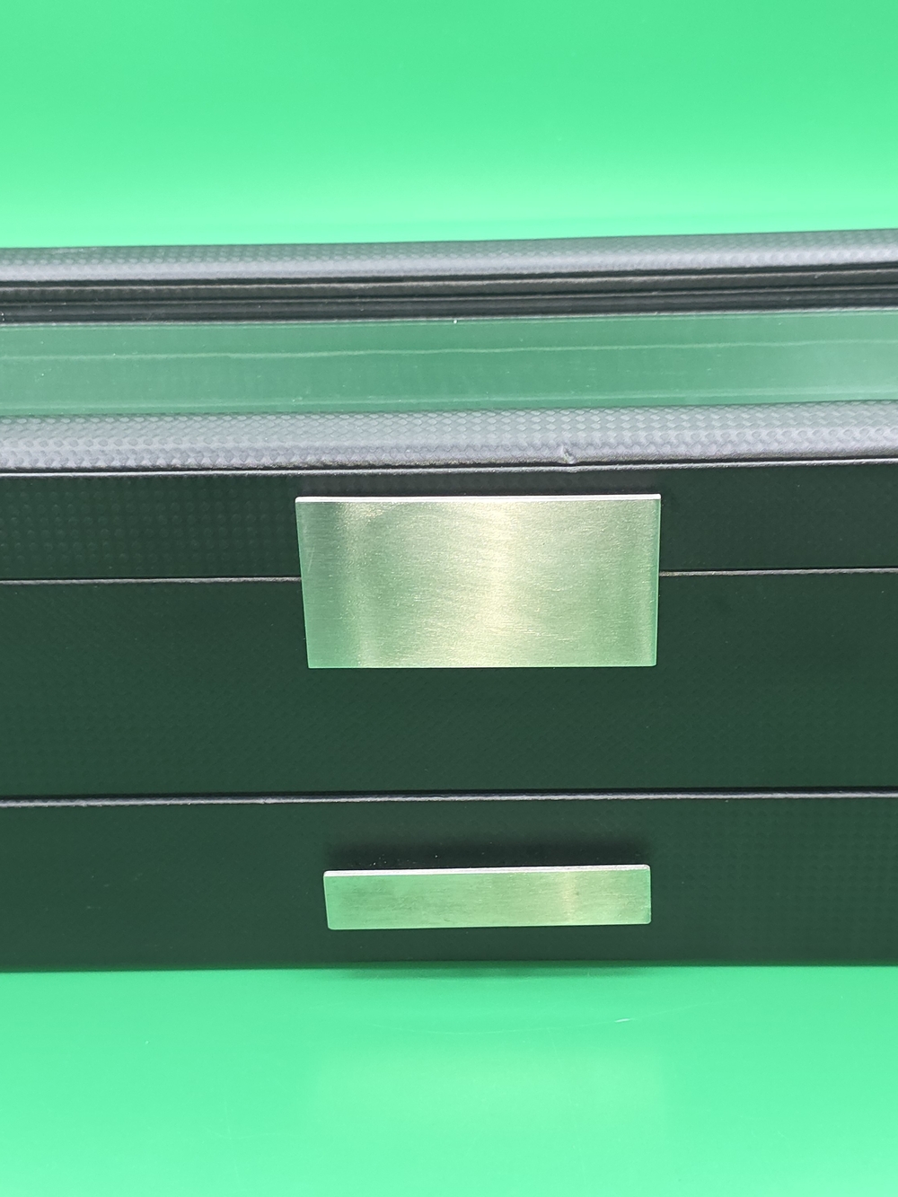 Glenor Co Luxury 6-Slot Watch Box & Valet Drawer